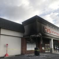 <p>The fire was caused by a cigarette tossed in the trashcan after store hours.</p>