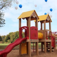 <p>A playground made from recycled oral care product waste.</p>