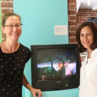 <p>Franklin Street Works Creative Director Terri C. Smith, left, and Executive Director Bonnie Wattles, right.</p>