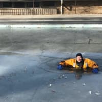 <p>The suits keep firefighters warm in frigid temperatures.</p>