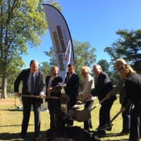 <p>The groundbreaking Monday at the Stamford Museum &amp; Nature Center for the new Environmental Education Farmhouse. See story for IDs.</p>