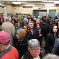 <p>Long lines were reported at Tuesday&#x27;s referendum on the proposed Chappaqua firehouse expansion, which was rejected by voters.</p>
