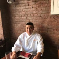<p>Mynor Osorio, the chef at 8 North Broadway in Nyack.</p>
