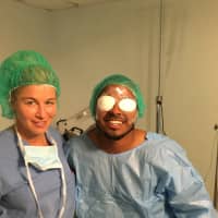 <p>Stamford ophthalmologist Stephanie Becker performed cataract surgeries on 46 patients during a recent medical mercy mission trip to Honduras with her 14-year-old daughter, Hannah.</p>