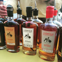 <p>The Litchfield Distillery was at the first annual Stamford Brew Fest.</p>