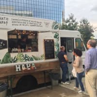 <p>The Hapa Food Truck at the first annual Stamford Brew &amp; Whiskey Festival.</p>