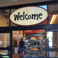 <p>Putting the finishing touches on the new Wegmans in Montvale.</p>