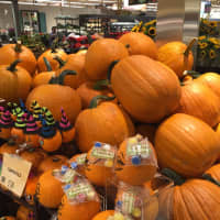 <p>Celebrating (and selling) fall at Wegmans in Montvale.</p>