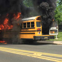 <p>The driver quickly got the students off the Paramus school bus.</p>