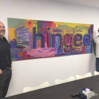 <p>Hinged co-founders Bill Green and Tye Schlegelmilch</p>