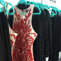 <p>Holiday dresses are part of the inventory at Love Bella in Larchmont.</p>
