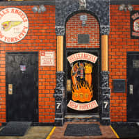 <p>Mark Oberndorf&#x27;s painting of the Hell&#x27;s Angels&#x27; New York City headquarters will be on display at the Wyckoff YMCA.</p>