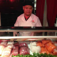 <p>The Akai Lounge sushi chef gets ready to roll.</p>