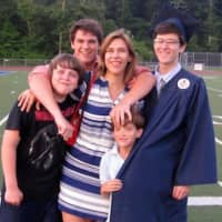 <p>Weston resident Ingrid Milne, surrounded by her four boys,  has a special appreciation for their wellbeing after seeing difficult conditions in which other children live during her travels to other regions of the globe.</p>