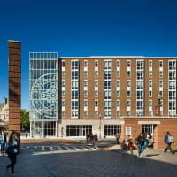 <p>Iona College students have a new dormitory, North Avenue Residence Hall.</p>