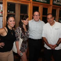 <p>Matera&#x27;s On Park&#x27;s Co-Owners Mark Forte, right, and Michael Finan, second from right.</p>