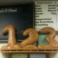 <p>Making a hit at your next big party with number-shaped bagels is as easy as 1-2-3 at JV Hot Bagels in Yorktown.</p>