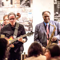 <p>Guitarist Vic Juris and sax man Houston Person rang in the new year with some great jazz at the Jazz Forum Arts in Tarrytown.</p>
