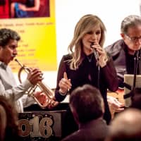 <p>Special guest vocalist Kate Baker helped the Jazz Forum All-stars Special Edition ring in the new year.</p>