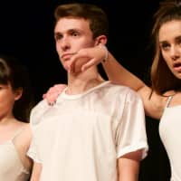 <p>The Chris Barron Live Life Foundation Fundraiser features live performances by Glen Rock students. Here are Sarah Crawford, Jordan McMahon and Bella Colignio.</p>