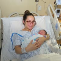 <p>Anthony Josiah Rosa of Stratford was the first baby born at Bridgeport Hospital in 2016.</p>
