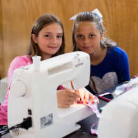 <p>Kids enjoying a class at Sew Happy.</p>