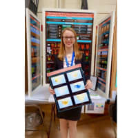 <p>Ossining High School science student Charlotte Keeley won a trip to compete in the Intel International Science &amp; Engineering Fair May 10-16 in Phoenix.</p>