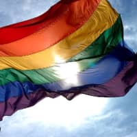 <p>LGBTQ pride flag</p>