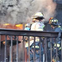 <p>A firefighter sustained what was described as a minor foot injury.</p>