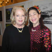 <p>Art Show: Bedford held a preview party this past Friday. Pictured, left to right, are Pound Ridge&#x27;s Laurie Sturz and Bedford&#x27;s Laura Blau, who are co-chairs of the art show.</p>