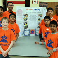 <p>Middle-school student from the Hudson Valley region came to Sleepy Hollow Middle School for a Lego League robotics competition.</p>