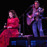 <p>Loretta Lynn, performing at the Tarrytown Music Hall on Sunday, was inducted into the national Songwriters Hall of Fame in New York in 2008 and won a Grammy Lifetime Achievement Award in 2010 </p>