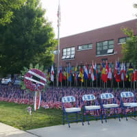 <p>The ceremony took place at Lyndhurst High School.</p>