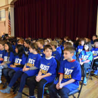 <p>Fifth-grade students at Main Street School graduated from Irvington Union Free School District’s Drug Abuse Resistance Education Program on Nov. 24 in a ceremony attended by parents, family members and teachers. </p>