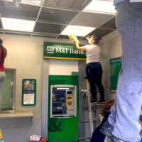 <p>M&amp;T Bank was being worked on following the fire. The branch manager referred all questions to corporate.</p>