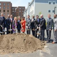 <p>State, city and county officials symbolically &quot;break ground&quot; at Phase III of the Heritage Homes development in New Rochelle this week.</p>