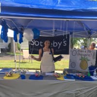 <p>Nicole Borsey, regional manager of the firm’s Stratford brokerage, hosted a booth at the 2016 Stratford Main Street Festival.</p>