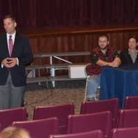 <p>County Executive Marc Molinaro speaks at the Substance Abuse Forum.</p>