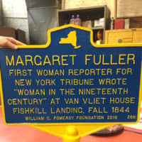 <p>This sign will be dedicated to Margaret Fuller.</p>