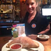 <p>Melissa Bazzarelli with a dish at Franco&#x27;s Metro Restaurant &amp; Bar in Fort Lee. </p>