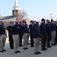 <p>Bergen County sheriff&#x27;s officers take their oaths.</p>