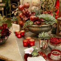 <p>An earthy holiday tablescape from Michele and Kirsten of Nielsen&#x27;s.</p>