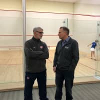<p>John Musto the new director of squash at Chelsea Piers Connecticut in Stamford.</p>