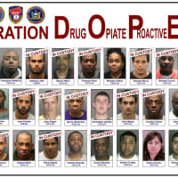 <p>Sixteen of the 29 suspected street level drug dealers have been apprehended in the drug sweep in Yonkers.</p>