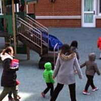 <p>Students at George Washington School honored National Walking Day on Wednesday.</p>