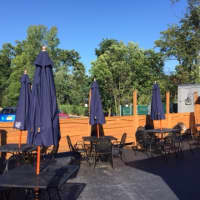 <p>The outdoor patio at Nellie&#x27;s Place in Waldwick.</p>