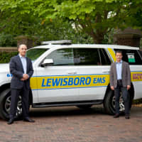 <p>The Lewisboro Volunteer Ambulance Corps received a new fly car, donated by Adam R. Rose and Peter R. McQuillan.</p>