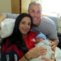 <p>Bridgeport Hospital’s first baby of 2018 is Nico Anthony Mastronardi, with parents Lisa and Michael.</p>