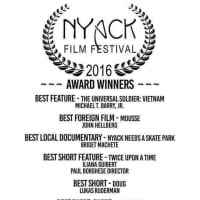 <p>The list of winners from the 2016 Nyack Film Festival.</p>