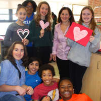 <p>Pocantico Hills students crafted valentines last week for residents of Atria Briarcliff Manor.</p>